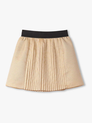 Hatley Gold Pleated Fun Skirt
