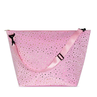 Shine Bright Pink Star Weekender Bag