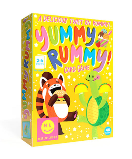 Hello Rummy Hello Lucky Yummy Rummy Card Game – Olly-Olly
