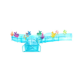 ZhuZhu Coral Tunnel Combo Set with Fish