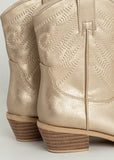 Kids Zahara Mini Boots - Golden