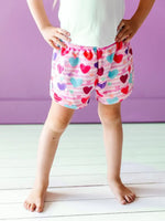 Macaron & Me Heart Plush Shorts