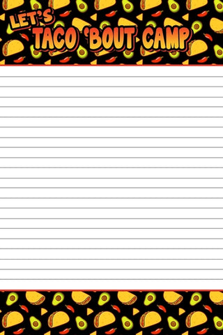 Camp Stationery Set - Notes From Camp