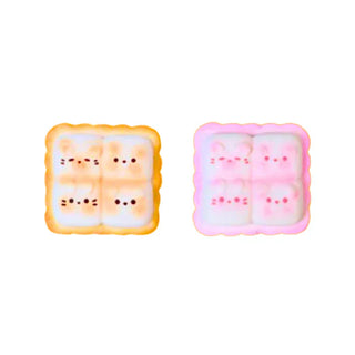 Fluffmellies Cheese Toast - Ultra Slow-Rise Sweet Bakery Scented Squishy Toy