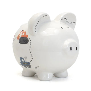 Ceramic Piggy Bank - Hard Hat