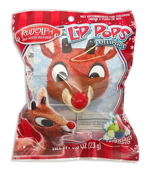 Flix Candy Rudolph Lip Pops