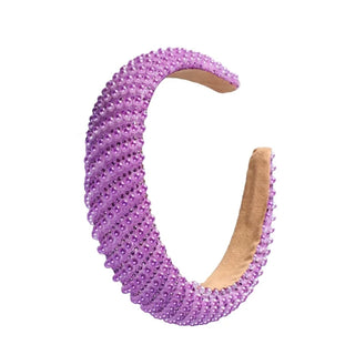 American Jewel Diagonal Pearl Headband
