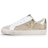 Vintage Havana Ania Sneaker- Gold Snake Multi