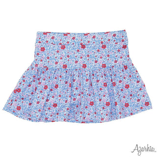 Azarhia Gathered Skort - American Floral