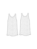 Limeapple White Crochet Cover-Up Dress