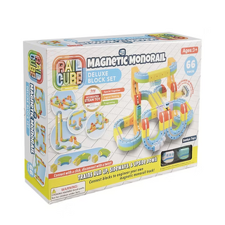 Rail Cube Magnetic Monorail Set