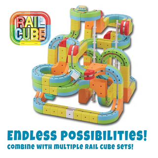 Rail Cube Magnetic Monorail Set