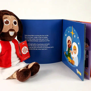 Shoebox Jesus Plush Doll & The Story of Jesus Book Bundle - view 6