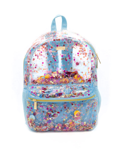 Packed Party  Celebrate Every Day Confetti Clear Backpack