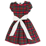 Bailey Boys Red Holiday Wales Tartan Plaid Dress