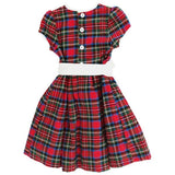 Bailey Boys Red Holiday Wales Tartan Plaid Dress