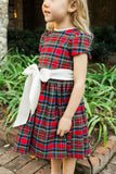 Bailey Boys Red Holiday Wales Tartan Plaid Dress