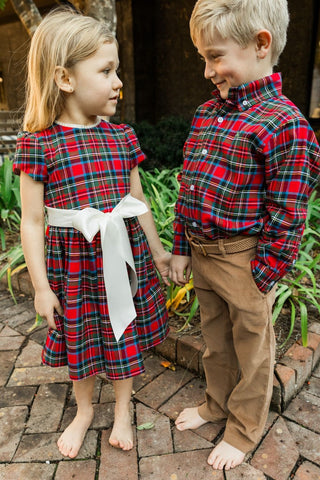 Bailey Roscoe Button Down Shirt - Wales Plaid