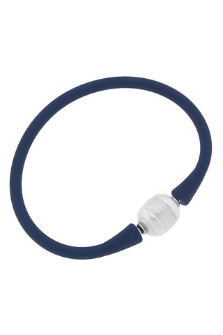 Bali Freshwater Pearl Silicone Children's Bracelet