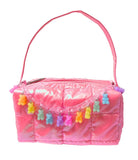 Iridescent Purse with Gummy Bear Chain