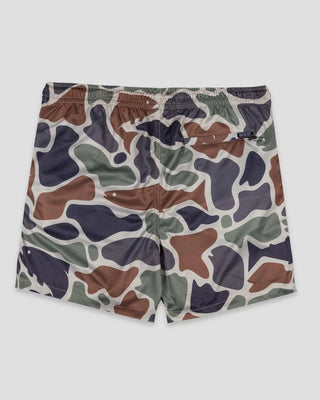 Fishing Club Angler Camo Diamond Air Mesh Shorts - Youth