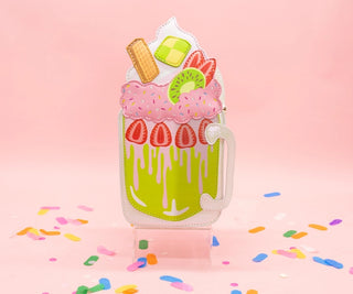 Bewaltz Milkshake Mug Handbag - Strawberry Matcha