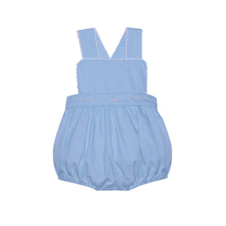 Baby Sen Blue Bella Flower Sunsuit