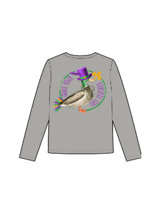 Belle Cher Mardi Gras L/S Tee - Shake Your Tail