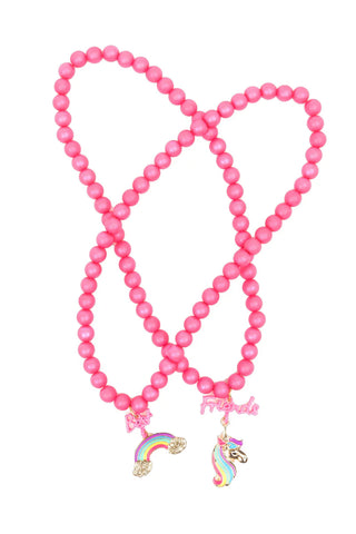 Great Pretenders Rainbow Unicorn BFF Necklaces