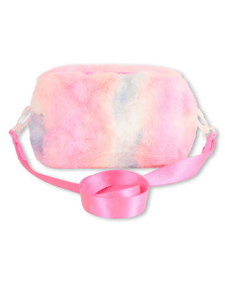Faux Fur Bag - Pink