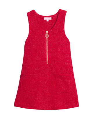 Bisby Retro Jumper - Crimson