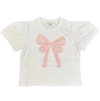 Blended Spirit Pink Coquette Bow Puff Sleeves
