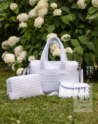 Quilted Stroller Bag Bundle in Pimlico Stripe + Changer Mat + Everyday