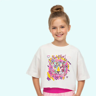 Born to Roar Tiger Custom Art Tee