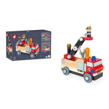 Brico Kids Wooden DIY Fire Engine