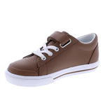 Footmates Leather Sneaker- Reese - Brown