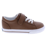 Footmates Leather Sneaker- Reese - Brown