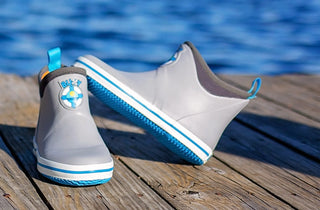 Buoy Boots-Grey/Blue