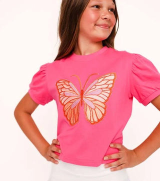 Blended Spirit Butterfly Puff Sleeves