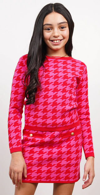 Everly Skirt Pink Multi