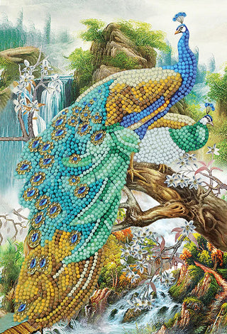Notebook Kit: Peacock Waterfall