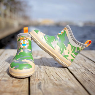 Buoy Boots-Camo/Tan