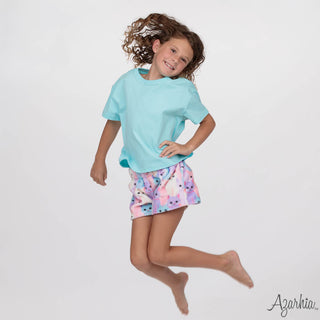 Cats Fuzzy Plush Lounge Shorts