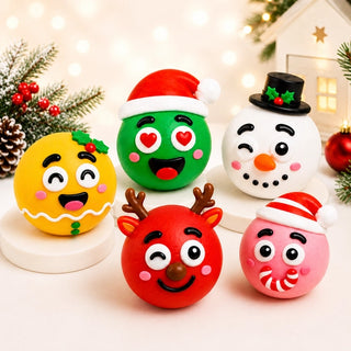 Christmas Funny Face Squishy