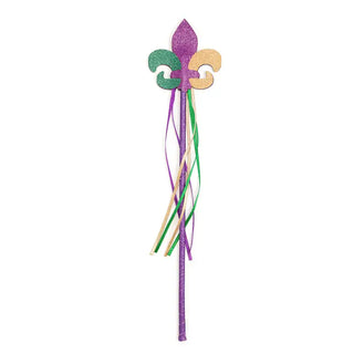 Sweet Wink Mardi Gras Fleur De Lis Wand