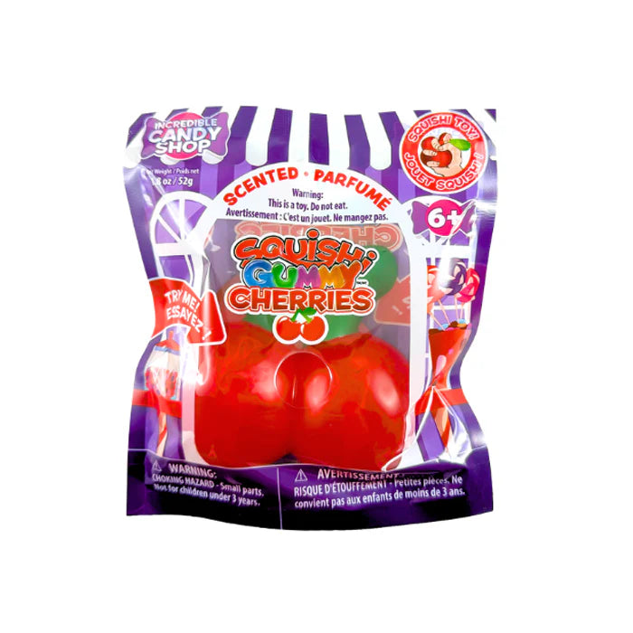 SQUISHI GUMMY CHERRIES CANDY SCENTED – Olly-Olly