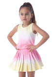 Rockwilde Pastel Ombre Cierra Gem Short Set