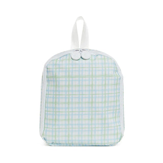 TRVL Bring It Insulated Lunch Bag - Classic Green Plaid