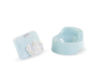 Corolle Potty and Wipe Set for Baby Dolls