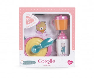 Corolle Mealtime Set for 12 inch Baby Dolls